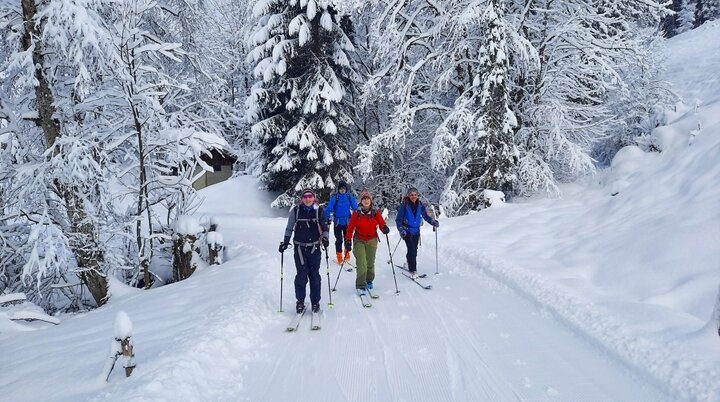 Skitour zum Eineguntkopf | © Peter Klugger