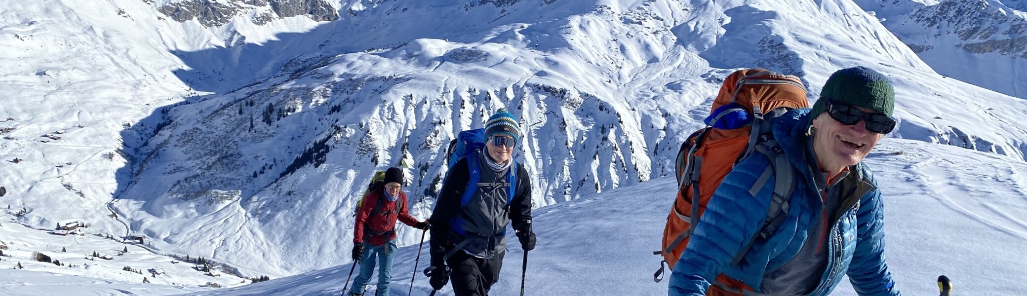 Skitouren Grundkurs in St. Antönien | © DAV Wangen